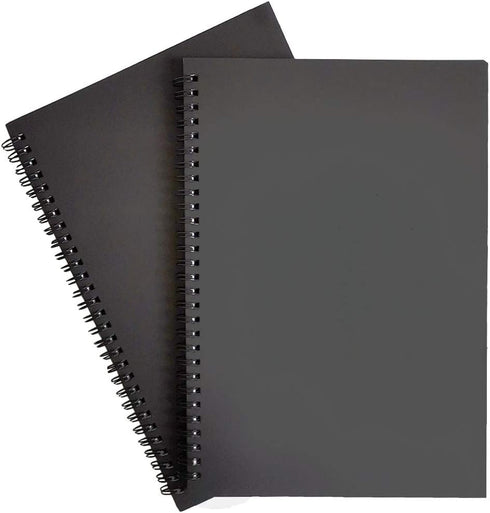 Spiral Notebooks, Ruled Notebooks, Thick Paper, 60 Sheets, 10" X7”, 2 Pack for Everyday Use