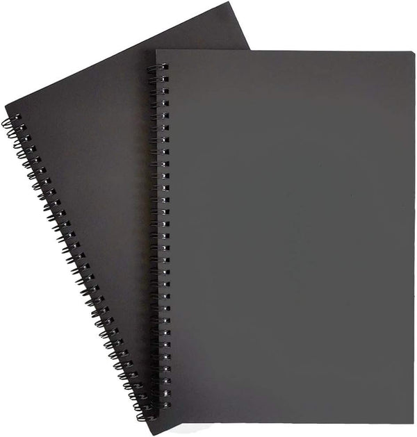 Spiral Notebooks, Ruled Notebooks, Thick Paper, 60 Sheets, 10" X7”, 2 Pack for Everyday Use