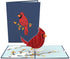 Lovepop Everyday Pop-Up Card, 3D Thinking of You Greeting Card for Her and Him - 5" x 7" Blank Note Card