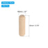 PATIKIL 1/4 Wooden Dowel Pins, 200 Pcs M6x20mm Wood Dowel Pins Hardwood Pegs Fluted Groove Easy Insertion for Crafts Furniture Door Art
