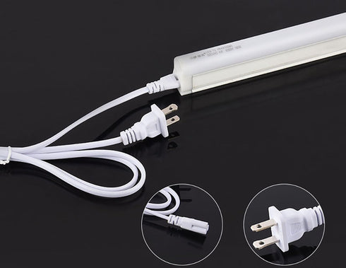4-Pack T5 T8 Led Tube Light Power Extension Cord, 6FT/1.8M with On/Off Switch