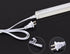 4-Pack T5 T8 Led Tube Light Power Extension Cord, 6FT/1.8M with On/Off Switch