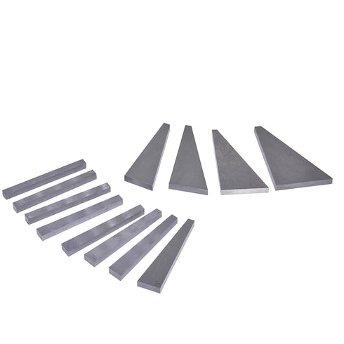 findmall 12Pcs Machinist Tool Angle Block Set, 1/4°-30° Gauge Block for Lathes Milling Ground Inspection