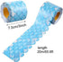 Outus 65.6 Feet Turquoise Scallops Borders, Ocean Wave Decorative Trim for Home School Classroom Decorations, 3 Inches
