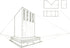 QMQJIA Portable Universal Multi-Purpose Rolling Ruler Drawing Parallel Compass-Ruler School Stationery Protractor