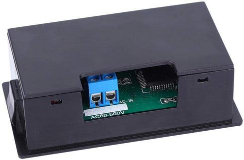 YB5135DB AC80-500V Two Wires Mini Digital Voltmeter Panel with LCD Display, Voltage Monitor Tester Gauge