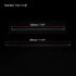 MECCANIXITY 3.3 Borosilicate Glass Stick 7.87" 11.81" Length Stir Rod Mixing Tools with Both Ends Round for Lab Kitchen Science 4in2 Sets