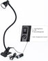 Clamp Desk Lamp, Clip on Reading Light, 3000-6500K Adjustable Color Temperature, 10 LED Beads, 6 Illumination Modes