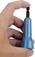 Wire Twisting Spinner, Spin-Twist Wire Connector Socket Tool with 1/4" Chuck (Blue)