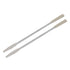 2 PCS Stainless Steel Lab Spatula - Mini Double-Ended Spatula for Laboratory Use, Micro Shovel, Tapered Arrow End