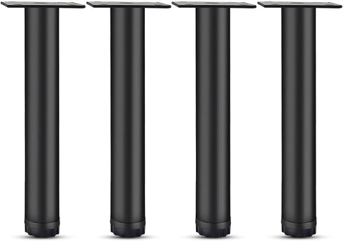 HJYCLFAZU SpeeSy Pack of 4 Furniture feet, Adjustable Table Legs, Metal Cabinet Base