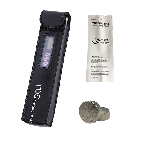 TDS Meter, Water Quality Tester Filter Pen for Drinking Water Purity Test, Swimming Pools, Aquariums, Etc.