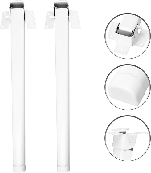 28cm GANAZONO Folding Table Legs High Bed Table Legs for Laptop Easy Install Standing Desk