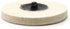 KUOFU 15Pcs 3 inch 1Pc 1/4'' Wool Quick Change Discs Polishing Buffing Pads with Holder for Die Grinder Surface