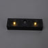IP65 Hyuduo Solar Wall Light Warm Lighting Solar Powered Wall Sconce with Monocrystalline Panel ABS Construction