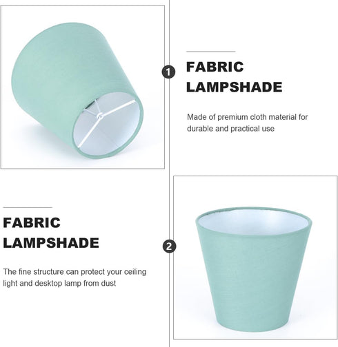Bulb Bulbs 5X5X3 Inch Uonlytech Cloth Lamp Shade Clip On Cloth Lampshade Protector Lamp Cover Chandelier Candelabra