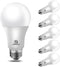 Energetic LED Light Bulbs, 6-Pack, 100 Watt Equivalent, Warm White 3000K, 1600lm, 13.5W Dimmable, UL Listed