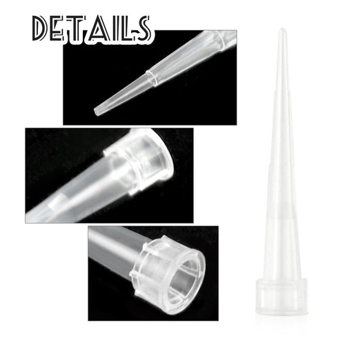 10ul Pipette Tips 500pcs, Universal Liquid Pipettor Tips, DNase/RNase Free Disposable Pipette Pipettor Transfer