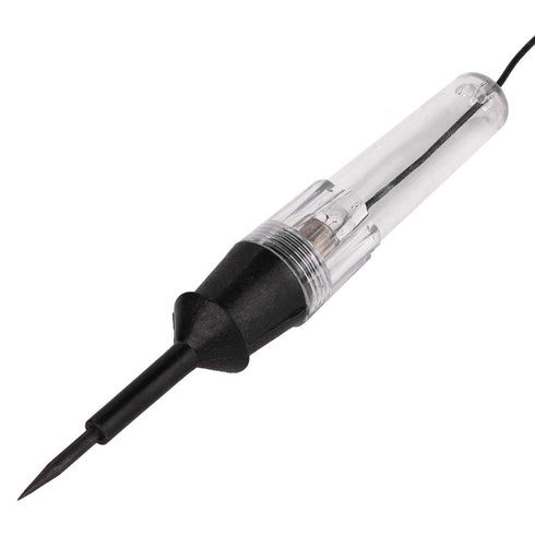 Qiilu 6V 12V 24V Automotive Circuit Tester, Car Auto Electrical Voltage Test Pen Light Lamp Circuit Detector Probe
