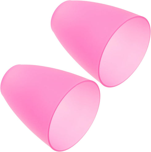 2pcs Plastic Lampshade Supply Chandelier Lamp Cover Pendant Lamp Shade for Living