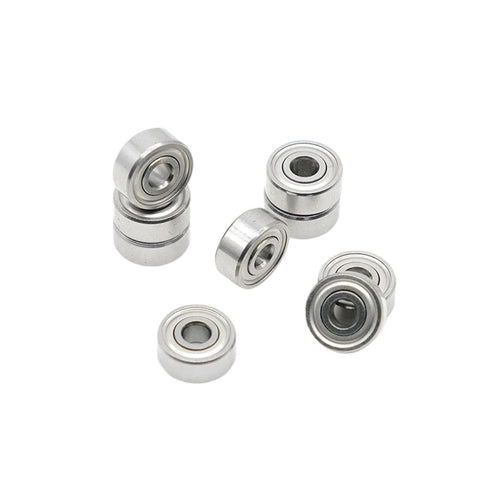 GTHZMNQBDP 10PCS R2ZZ 3.175X9.525X3.967 mm Deep Groove Ball Bearings Chrome Steel Material for Toy Motor Small