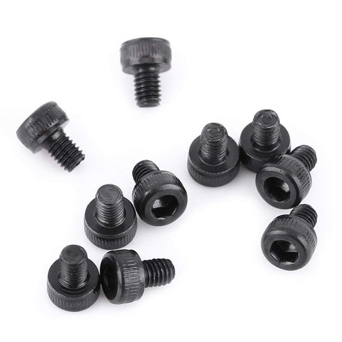 280Pcs M3 Hexagon Socket Screw Nut Set - Black Socket Head Screws, Lengths 4/5/6/8/10/12/16/20/25mm