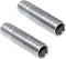 Beduan Stainless Steel 3/4" Hose Barb Splicer Mender Round Union Coupler Fitting, Pack of 2