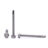 #14 x 2-1/2" Hex Washer Head Self Drilling Screws, 410 Stainless Steel Self Tapping Tek Screws, 50 PCS