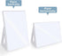Magnetic Dry Erase Board - White Board, 8.3'' x 5.8'', Small Stand-Up or Hangable Desktop Dry Erase Whiteboard