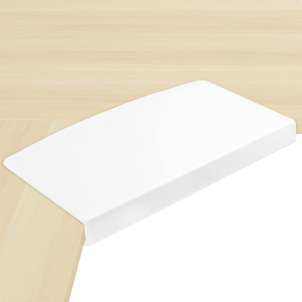 VIVO 17 inch Corner Desk Connector Platform for Mounting Under-Desk Keyboard Trays on L-Shaped Workstations