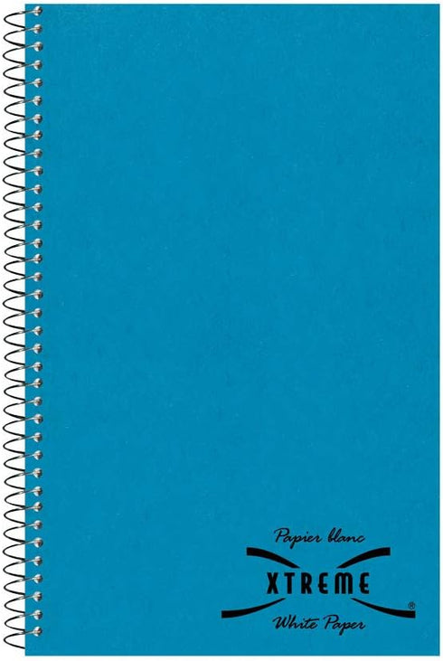 National Single-Subject Wirebound Notebooks, Medium/College Rule, Blue Cover, 80 Sheets