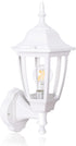 FDS2542EW (Bulb FUDESY Outdoor Wall Lantern, Exterior Waterproof Wall Sconce Light Fixture, White Front Porch Light