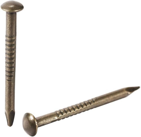 Wooden Nail Tiny Antique DIY Decorative Boxes Accessories, Mini Nail 1inch/25mm (Bronze, 100pcs)