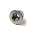 M4 Nylon Lock Nut, 304 Stainless Steel Flange Nut Inserts, Hex Lock Nuts (Pack of 50)