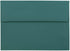 JAM PAPER A7 Premium Teal Green Invitation Envelopes - 5 1/4 x 7 1/4 - 100/Pack