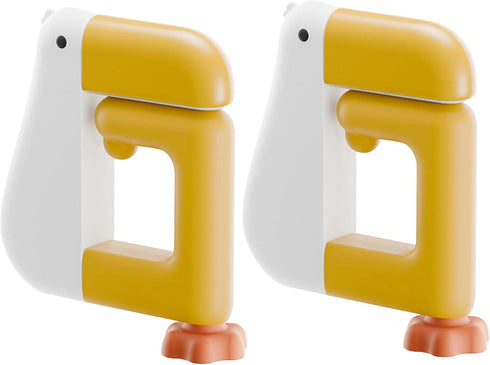 Ywmsfl 2PCS Schoolbag Backpack Backpack Creative Thinking Shaped Desk Side Hooks for Keys Cups Under Table Handbag