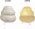 2 Pack Bedside Table Lamp Paper and Chrome Standing Lamp Room Decoration Festival Lantern Light Nightstand Desk Lamp