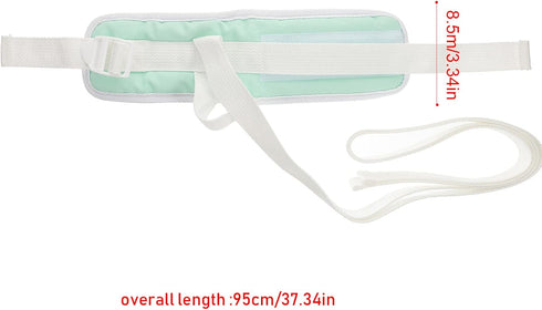 2Pcs Healifty Limb Restraint Restraint Strap Limb Holder Patient Ankle Straps Control Limb Holder Wrist Strap Limb