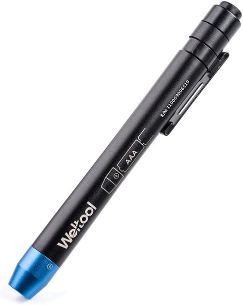 Weltool M6-BL EMS Medical Penlight, Soft Light with Pupil Gauge for Pocket Inspection Torch