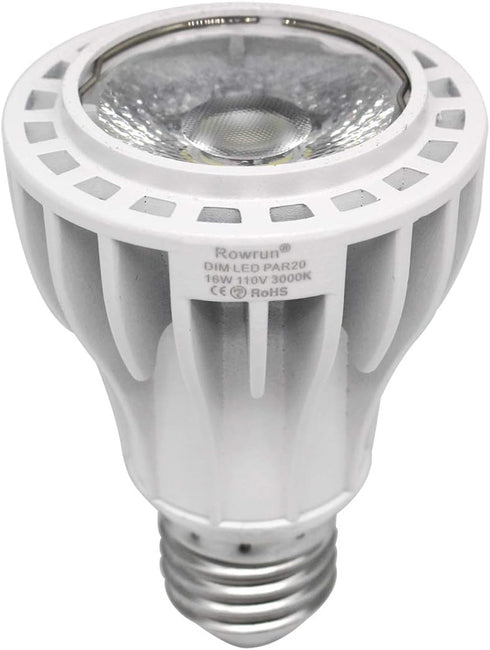 2 Pack PAR20 LED Bulbs, 100W Equivalent, 16W, Dimmable 3000K Warm White, 1200LM E26 Indoor Flood Light