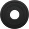 HEVSTIL Black Ceiling Medallion PU Ceiling Medallion for Light Fixtures Simple and