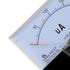 uxcell Analog Current Panel Meter Ammeter DC 0-200uA 44C2 for Circuit Testing Charging Battery Gauge Pack of 1