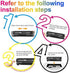 Uniwork 78A Black Toner Cartridges - 2-Pack Compatible Replacement for HP CE278A for LaserJet Pro Series
