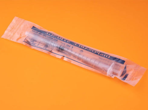 1cc/ml Syringes with 27Ga 0.5Inch Needle, Disposable, Individually Wrapped, Pack of 20