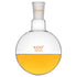 XCD Glass Flask, 500 ml Single Neck Borosilicate Round Bottom Heavy Wall Lab Boiling Flask with 24/40 Standard Taper