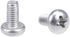 uxcell M4x8mm Machine Screws - 30Pcs Pan Phillips Cross Head 304 Stainless Steel Fasteners