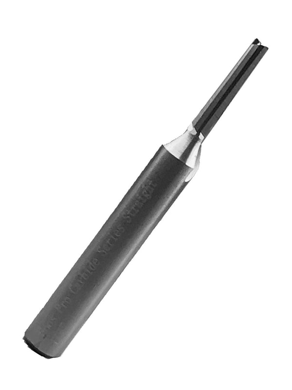 Foos Straight Carbide Router bit - 1/4 Shank - USA Veteran Owned