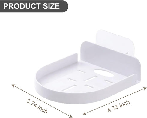 NIIIYTYB Camera Wall Mount Stand Small Indoor Soporte Security Camara de Seguridad Adhesive Shelf for Baby Monitor