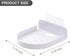 NIIIYTYB Camera Wall Mount Stand Small Indoor Soporte Security Camara de Seguridad Adhesive Shelf for Baby Monitor