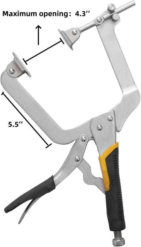 Xiao & Dao Pro Pocket Hole Clamp, 14 Inch Right Angle Clamp Tools for Woodworking and Joinery